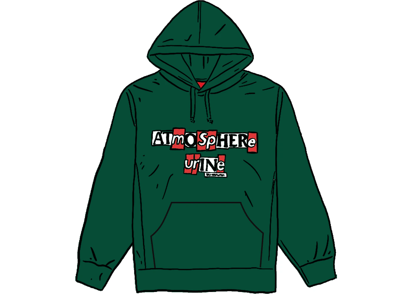 Supreme Antihero Hooded Sweatshirt Dark Green メンズ - FW20 - JP Supreme Antihero Hooded Sweatshirt Dark Green メンズ - FW20 - JP