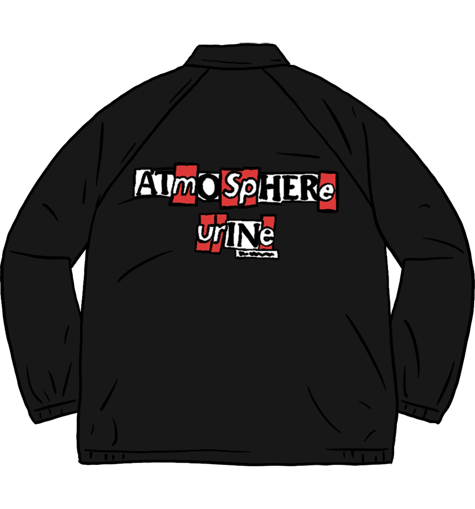 Supreme Antihero Snap Front Twill Jacket Black - FW20 Men's - US