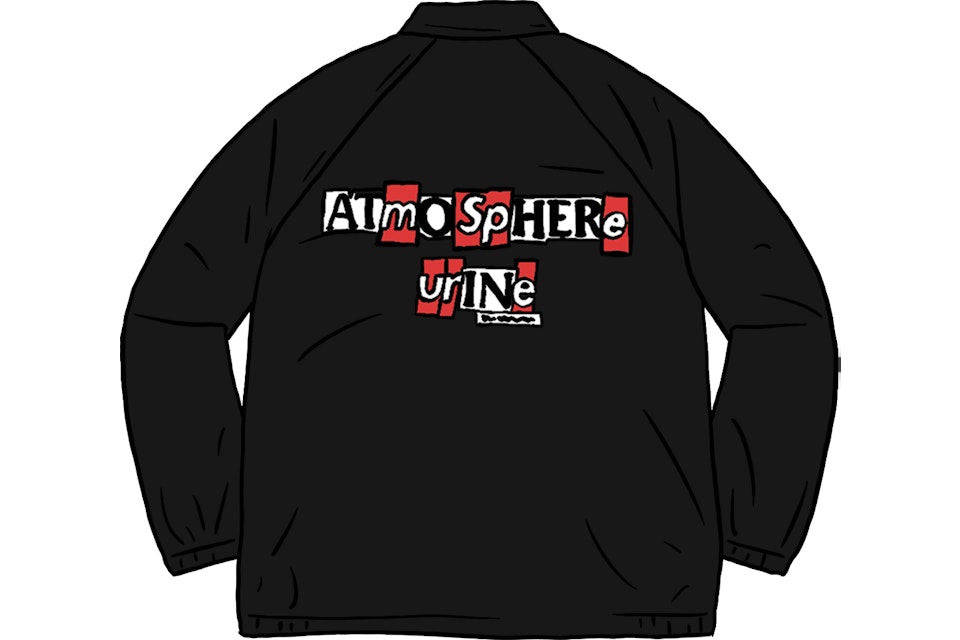 Supreme Antihero Snap Front Twill Jacket Black