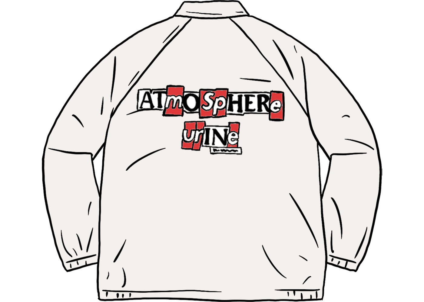 Supreme Antihero Snap Front Twill Jacket White Men's - FW20 - US