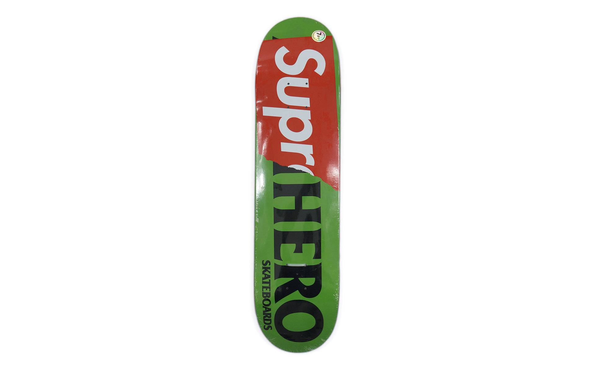 Supreme Antihero Supr-Hero Skateboard Deck Green - SS14 - US