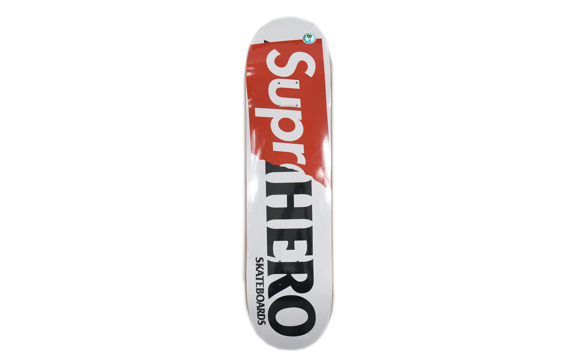 Supreme Antihero Supr-Hero Skateboard Deck White - SS14 - US