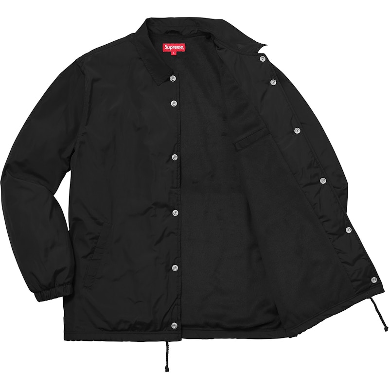 Supreme Arabic Logo Coaches Jacket Black