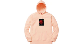 Supreme Araki Rose Hooded Sweatshirt Peach