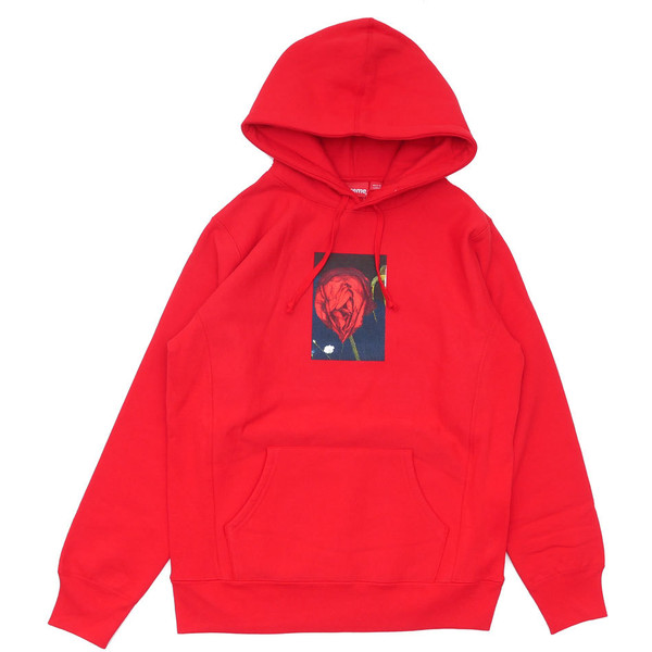 Supreme Araki Rose Hooded Sweatshirt Red メンズ - FW16 - JP