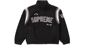 Supreme Arc Half Zip Fleece Pullover Black