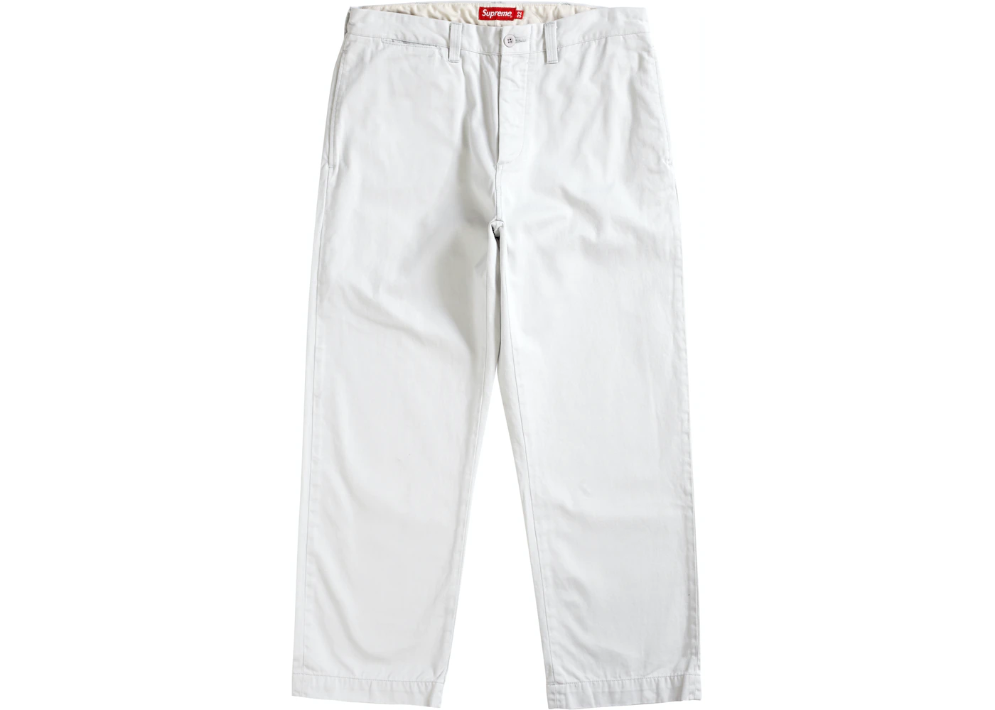 Supreme Arc Logo Chino Pant Grey Men's - SS19 - US