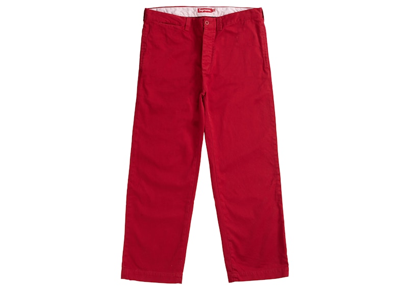 supreme arc logo chino pant