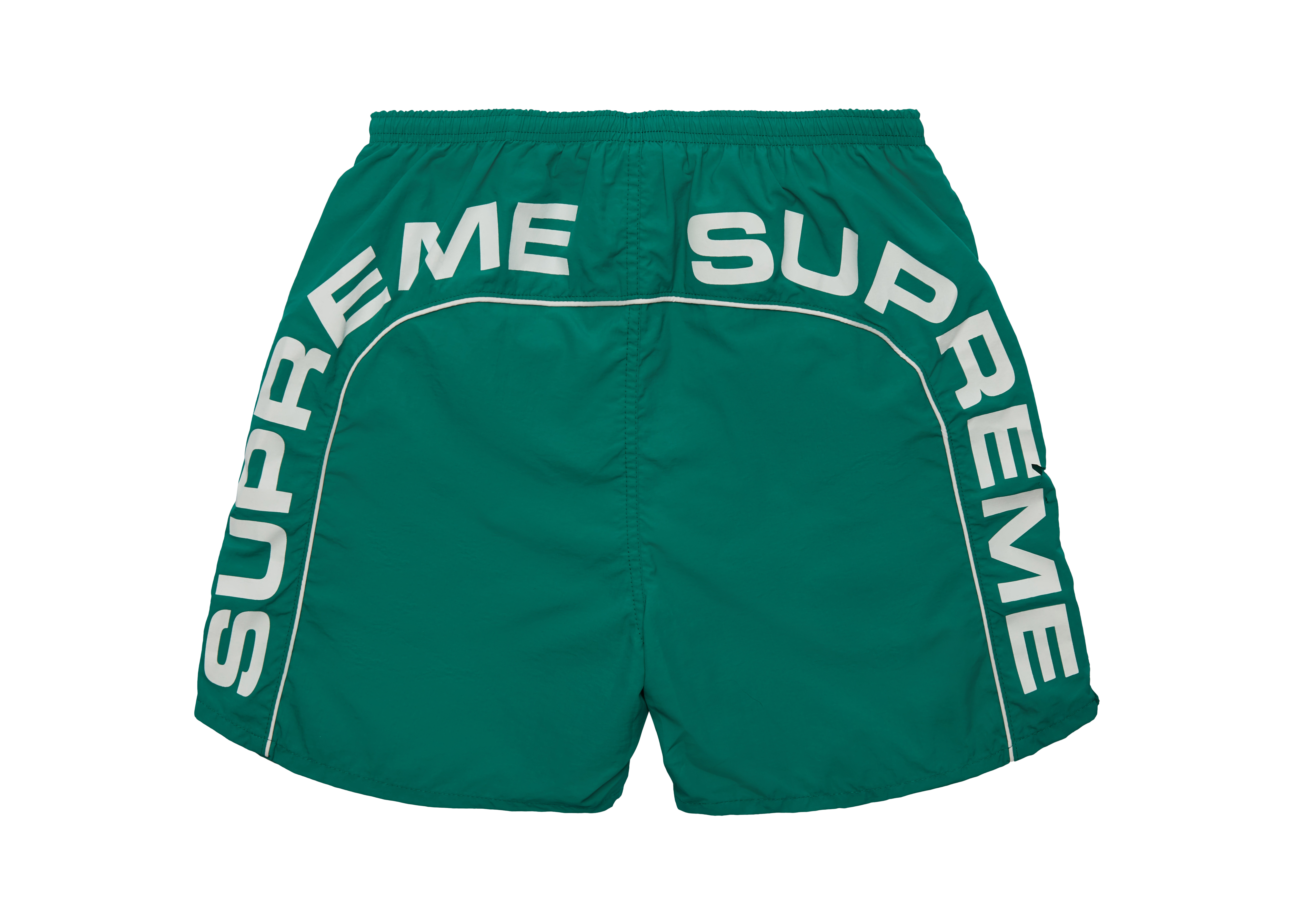 Supreme Arc Logo Water Short Green