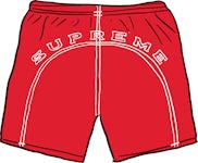 Supreme Arc Logo Water Short Red メンズ - SS18 - JP