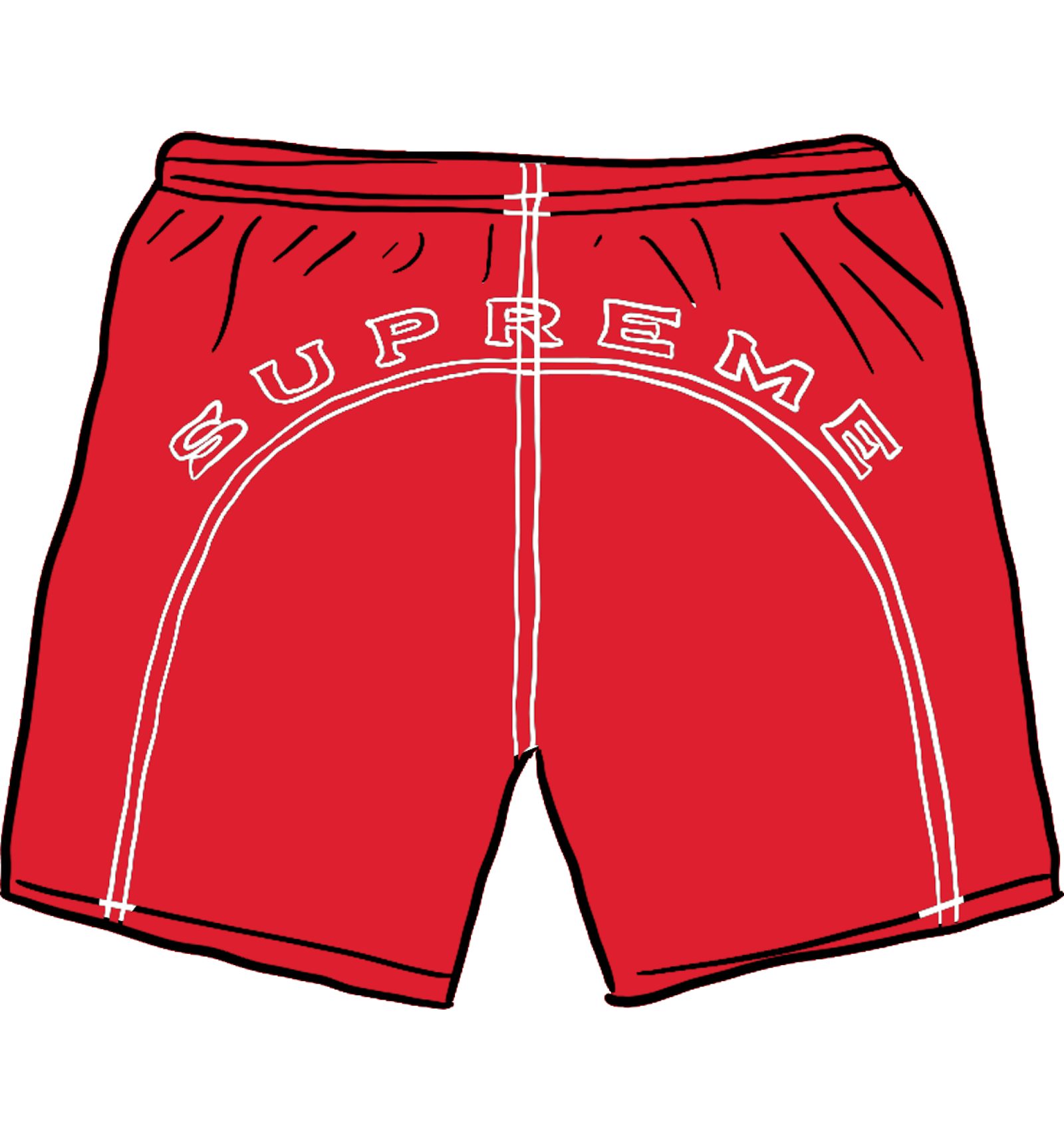 Supreme arc logo shorts hotsell