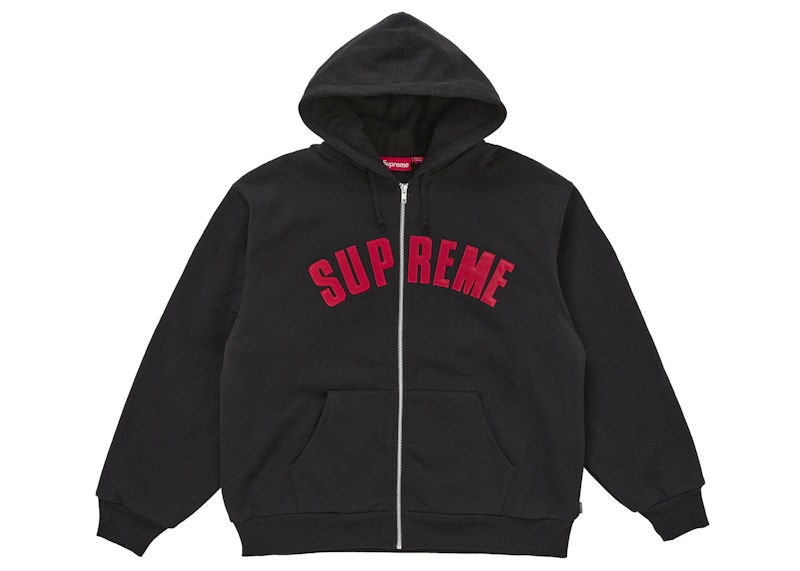 【新品】Supreme Black Ark Hooded Sweatshirt Supreme Sleeve Arc Hooded Sweatshirt (FW23) - $158