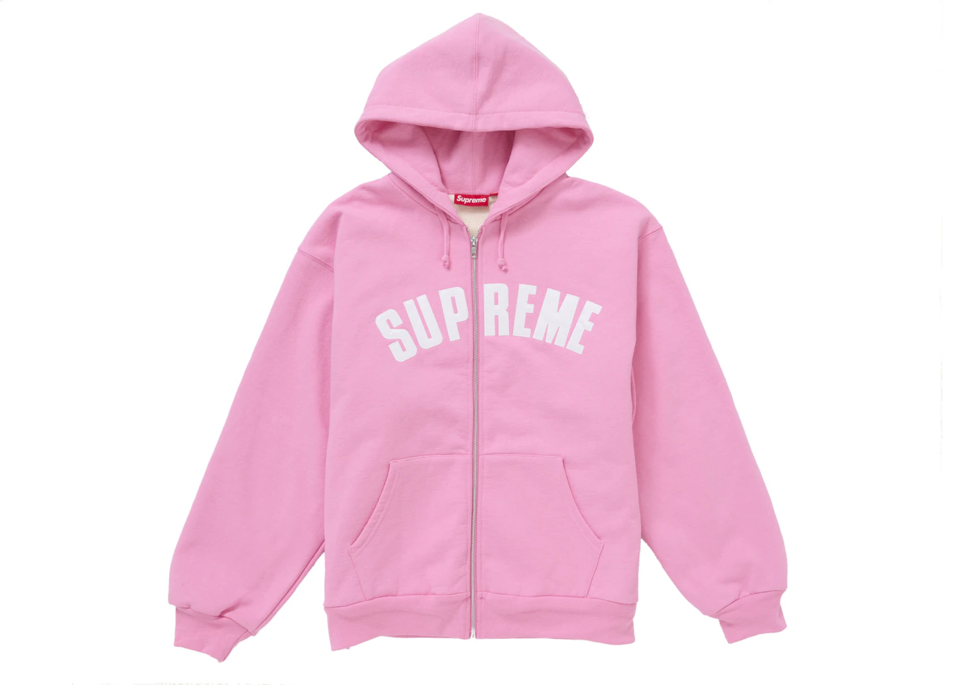 Zip Up Supreme Sweater Pink Supreme Hysteric Glamour Thermal Lined
