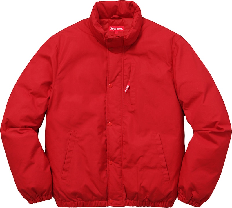 supreme red coat