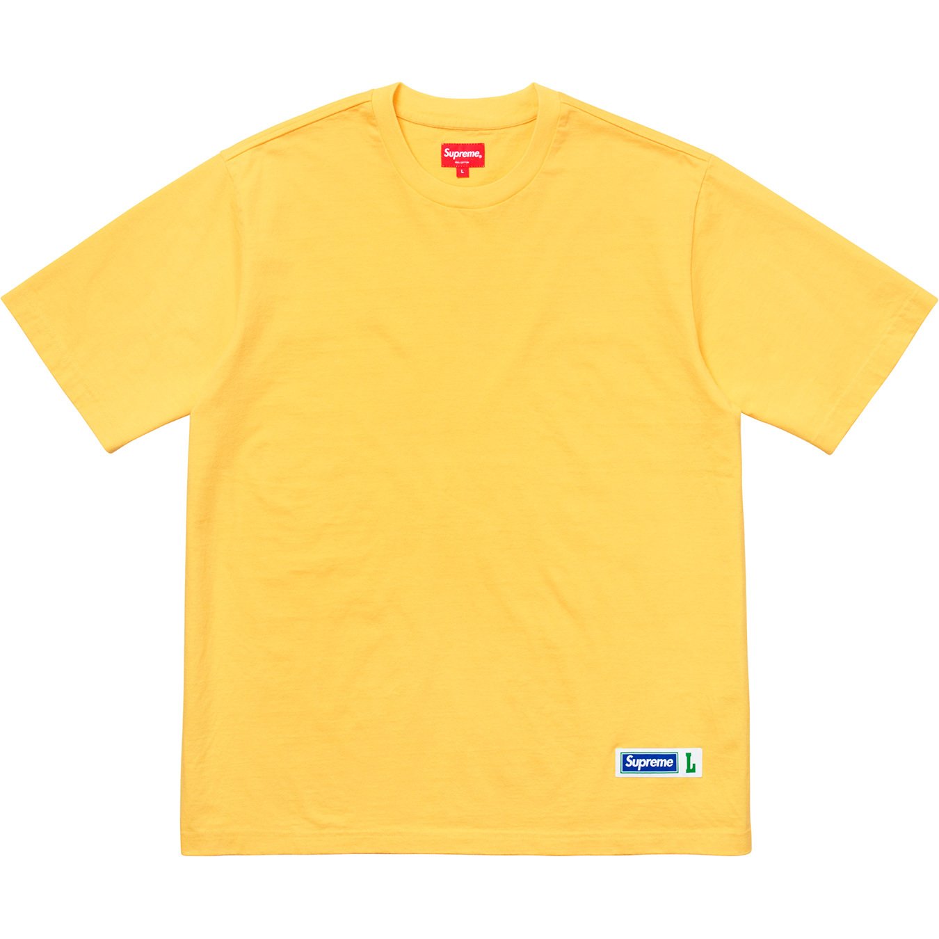 Supreme Athletic Label S/S Top Yellow メンズ - SS18 - JP