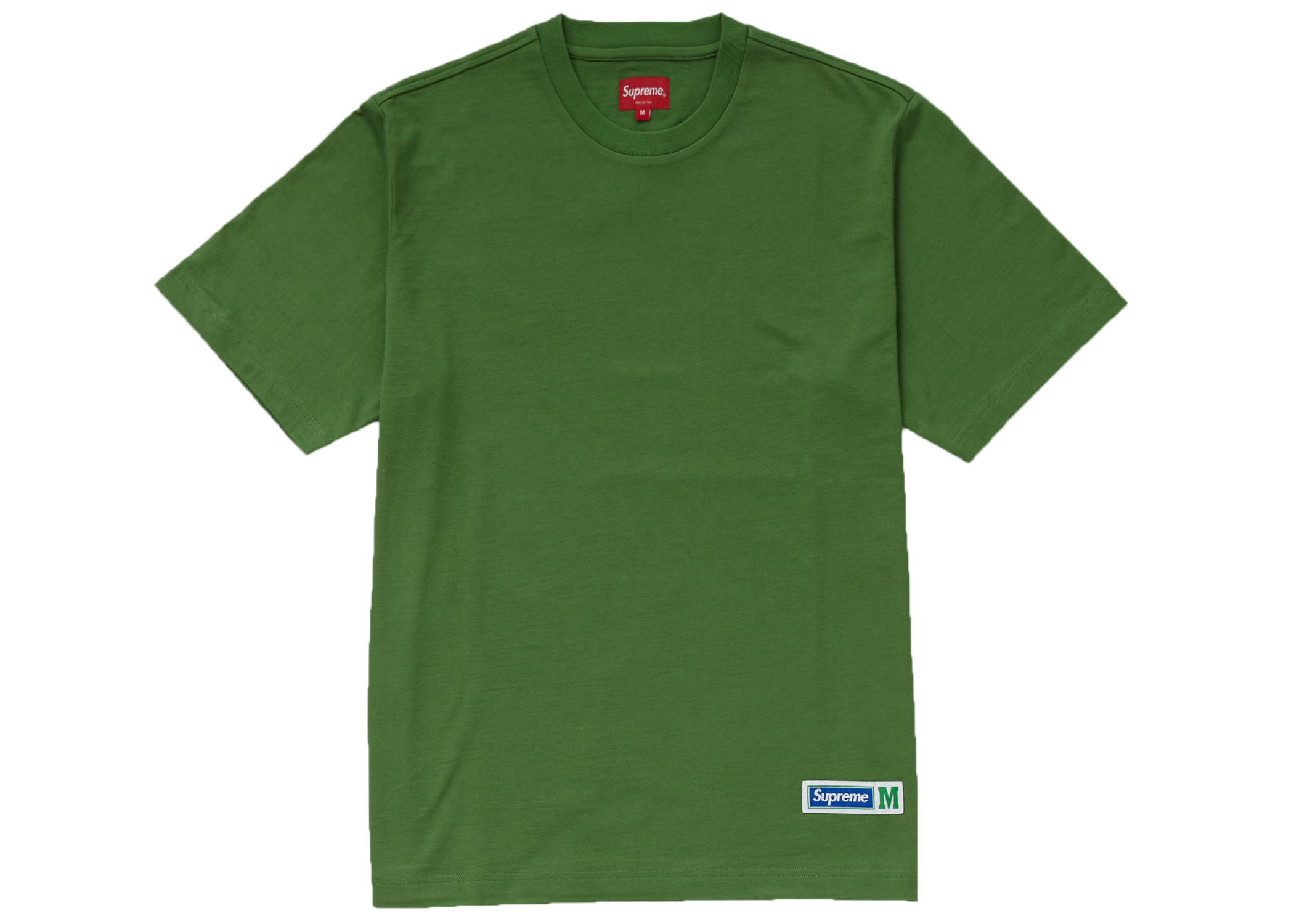 Supreme Athletic Label Tee Green - SS19 Men's - US