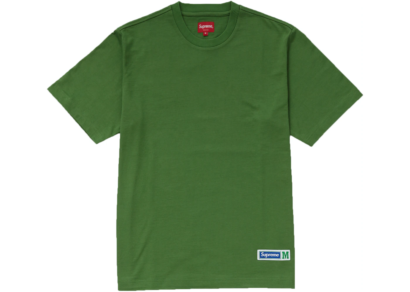 Supreme Athletic Label Tee Green Men's - SS19 - US