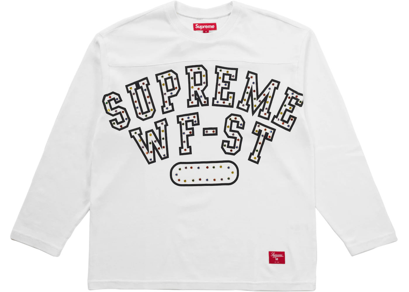 Supreme Athletic Studded L/S Top White Men's FW24 US