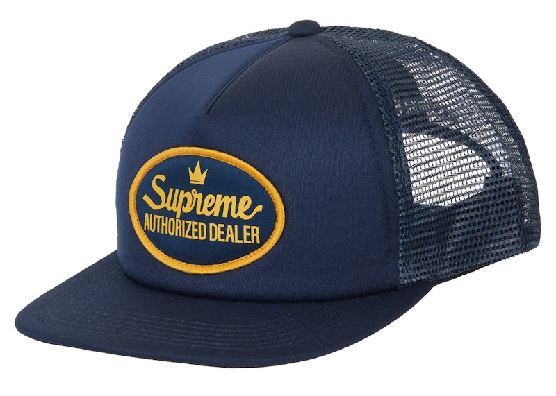 Supreme Authorized Mesh Back 5-Panel Cap (FW26) Navy