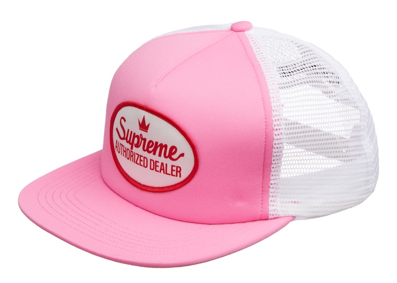 Supreme Authorized Mesh Back 5-Panel Pink - FW21 - JP