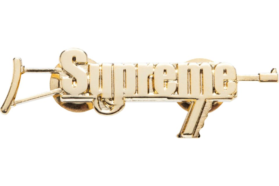 Supreme Automatic Pin Gold - SS17 - US