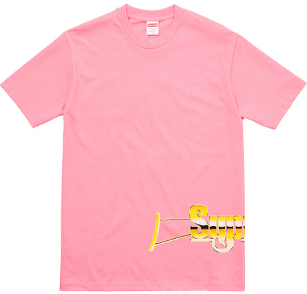Supreme Automatic Tee Bright Coral Men's - SS17 - US