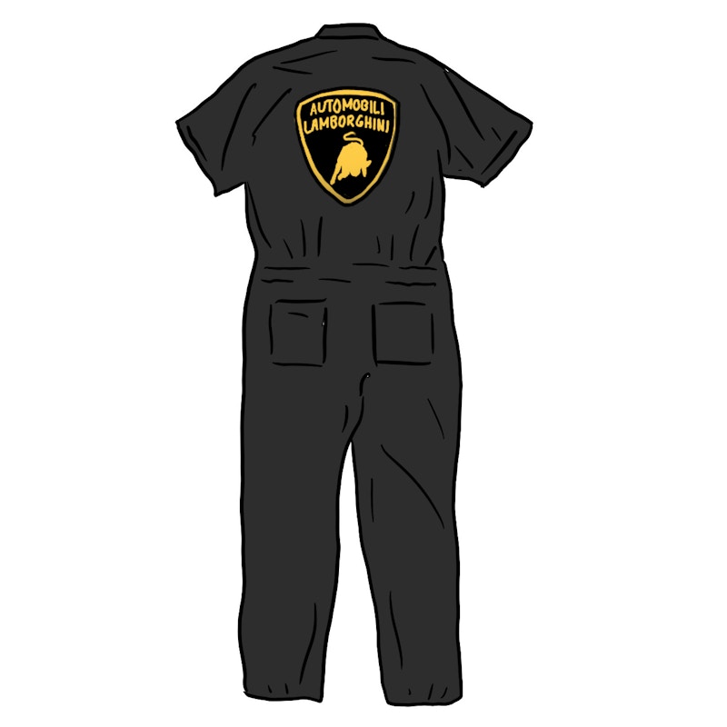 Supreme Automobili Lamborghini Coverall Black