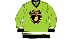 Supreme Automobili Lamborghini Hockey Jersey Lime
