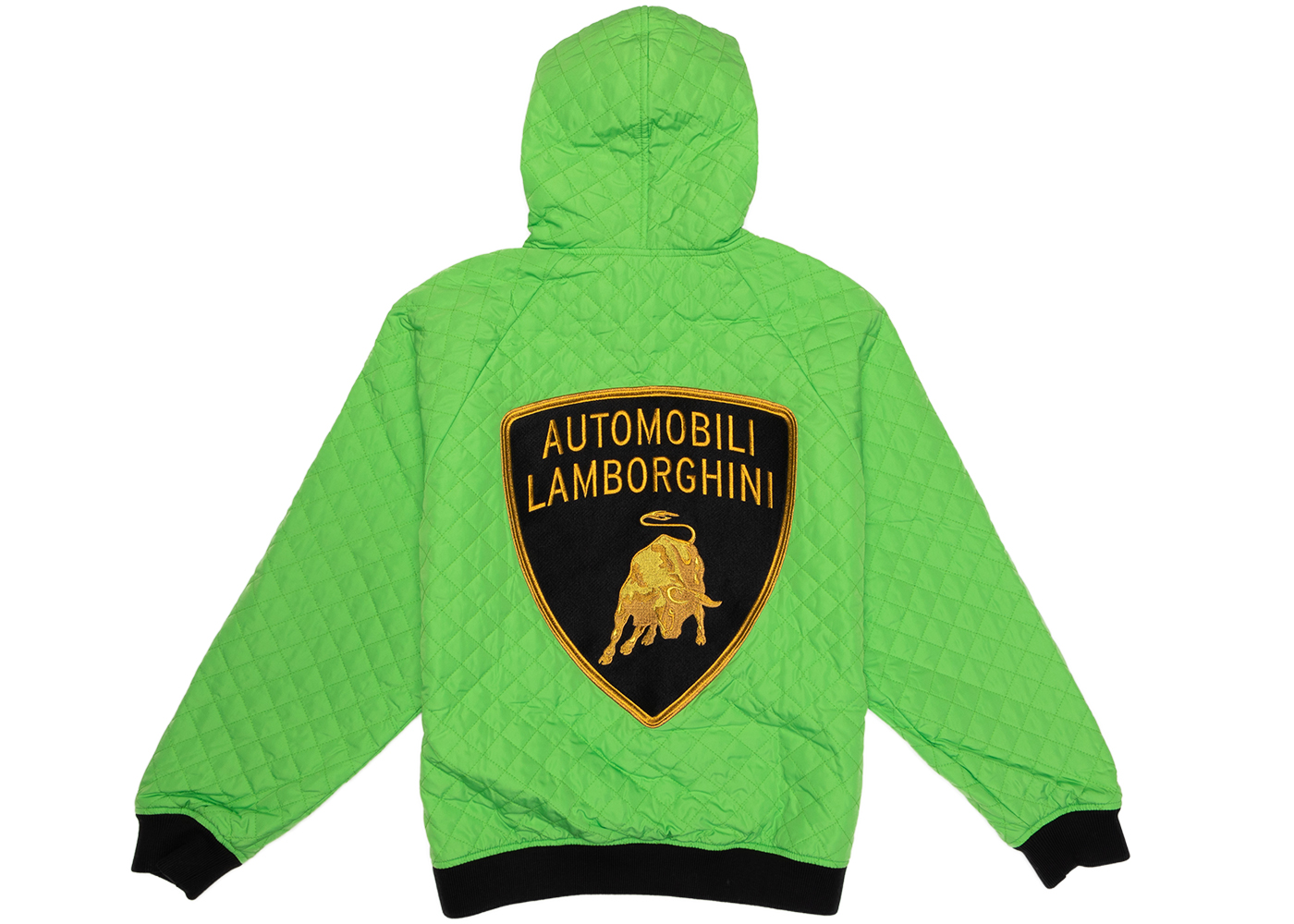 Supreme Automobili Lamborghini Hooded Work Jacket Lime Men's 