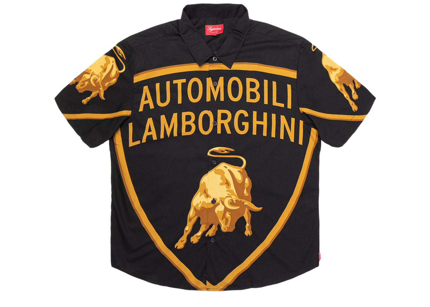 Supreme Automobili Lamborghini S/S Shirt Black Men's - SS20 - US