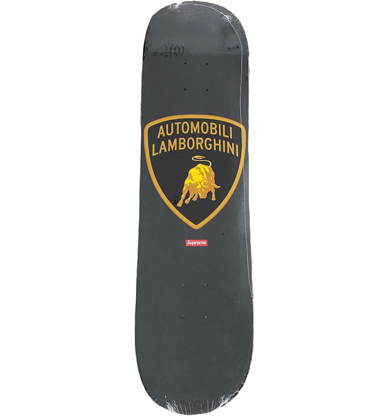 Supreme Automobili Lamborghini Skateboard Deck Black SS20 US