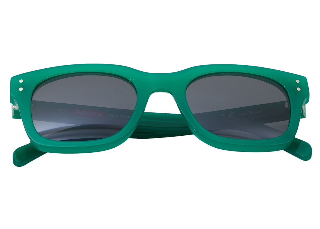 Pre-owned Supreme Avon Sunglasses Green In Dark Green