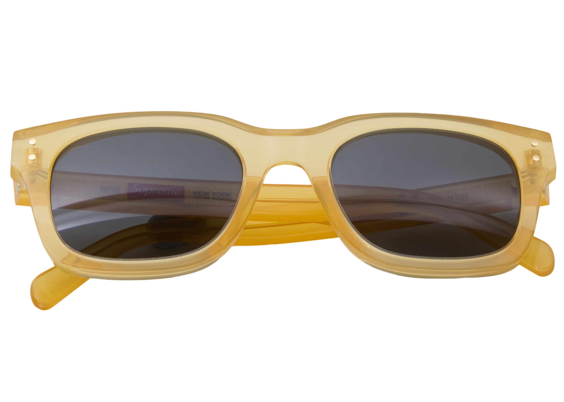 Supreme Avon Sunglasses Yellow