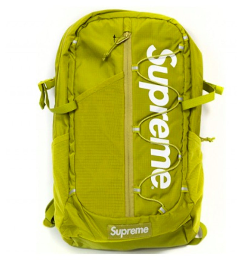 Supreme SS17 Backpack Acid Green SS17 US