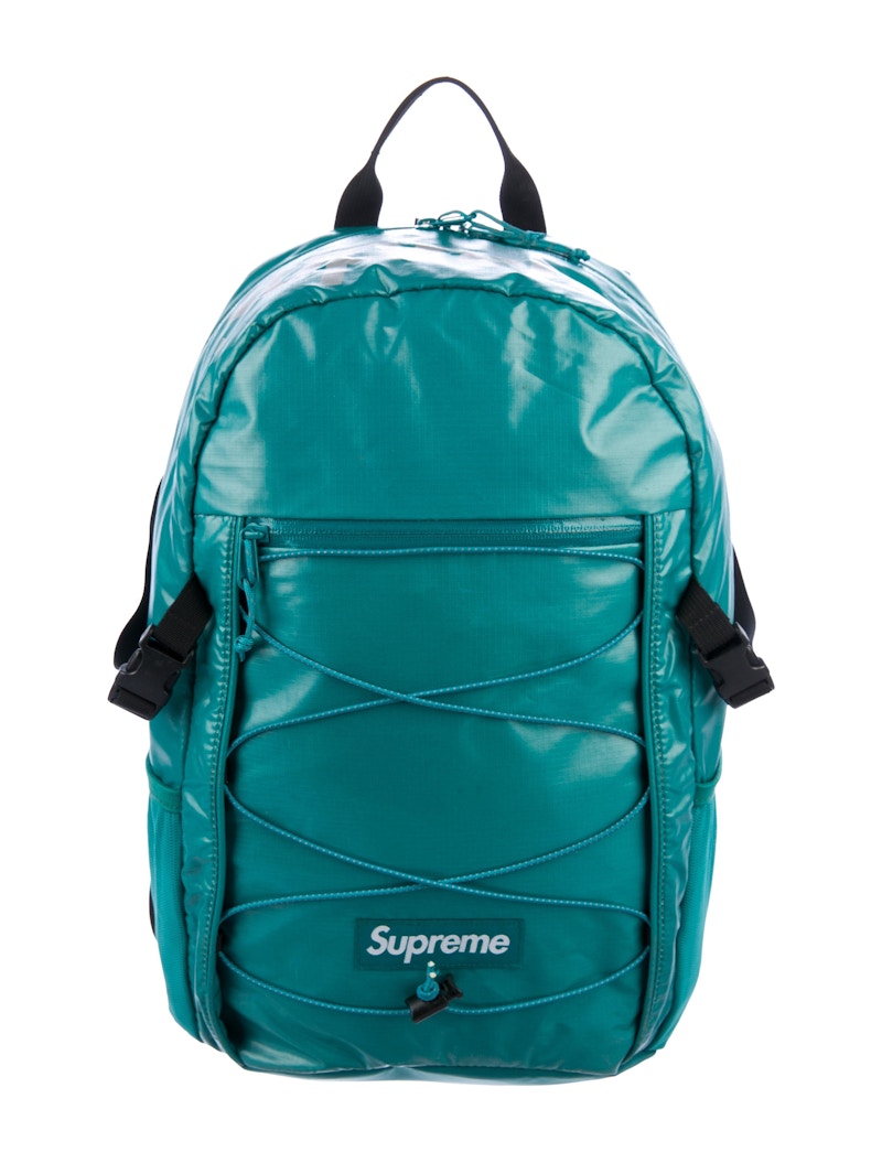 green supreme backpack