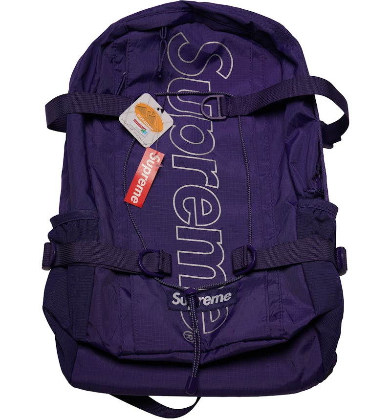 Supreme Backpack (FW18) Purple FW18 US - Main Image