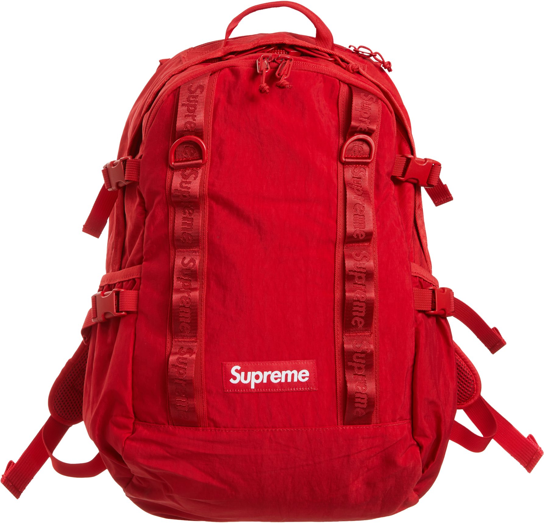 Supreme Backpack (FW18) Black  Supreme backpack, Train backpack