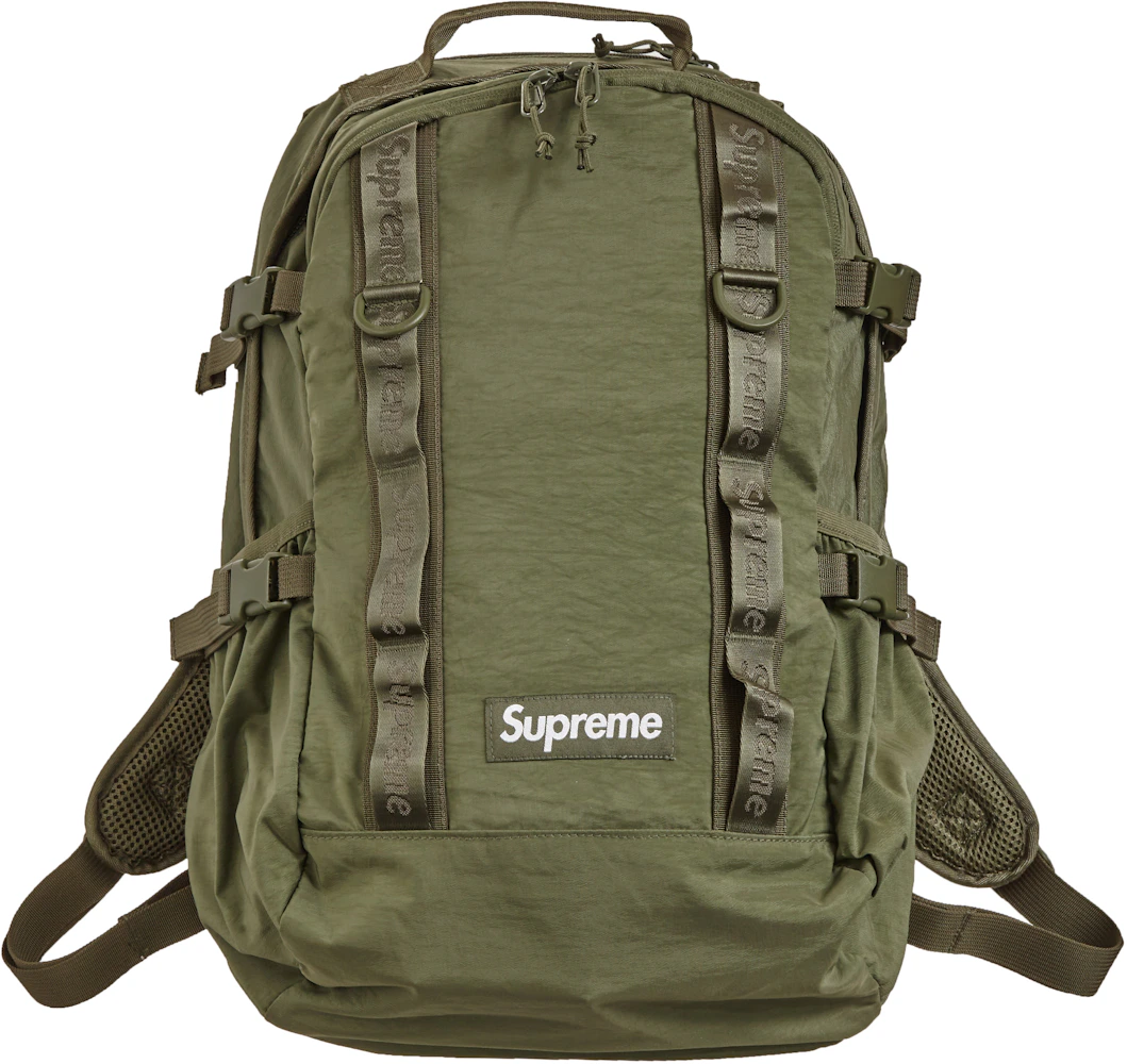 Supreme Backpack (FW22) Olive – YankeeKicks Online