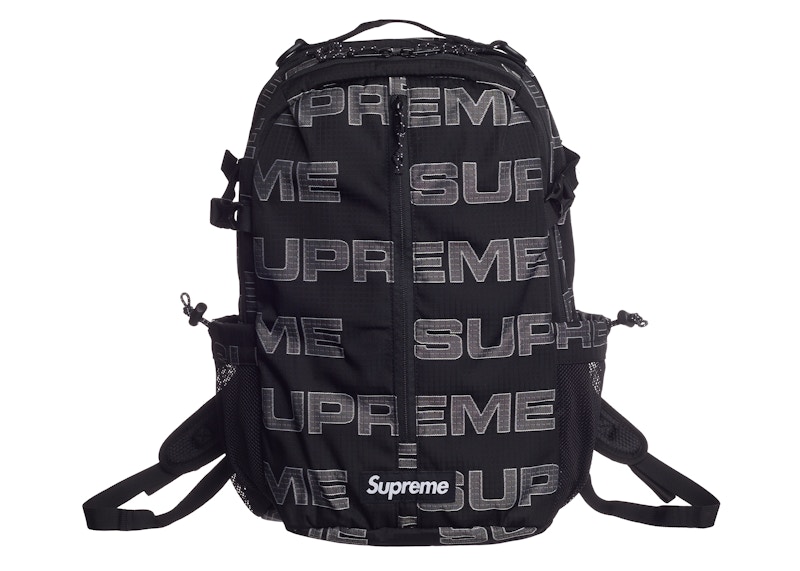 supreme backpack stock x