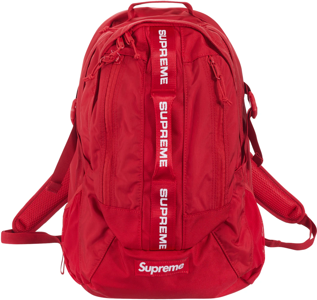 SUPREME RED BACKPACK OS FW21 (100% AUTHENTIC) BRAND NEW AND STILL