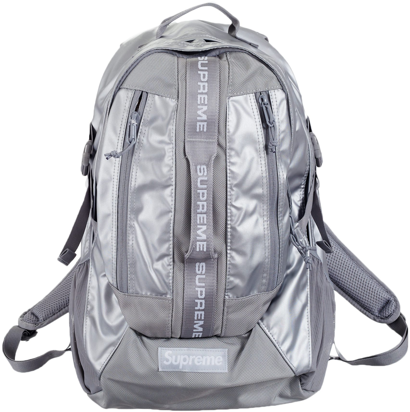 Supreme Duffle Bag (FW22) SilverSupreme Duffle Bag (FW22) Silver - OFour