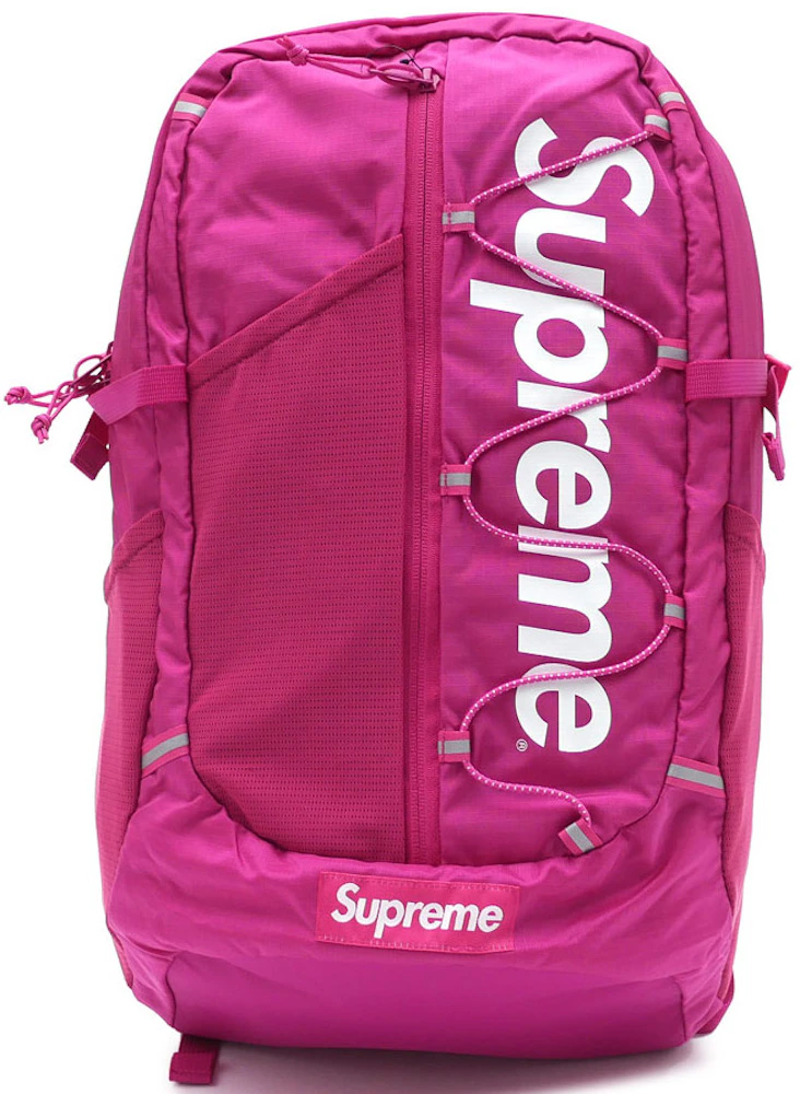 Supreme SS17 Backpack Magenta