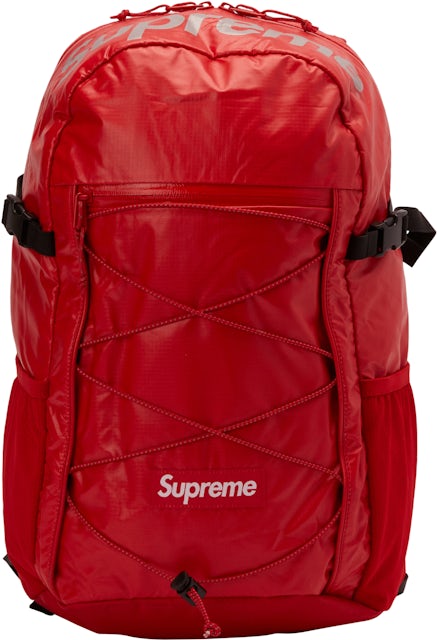 Supreme Red Duffle Bag FW17 