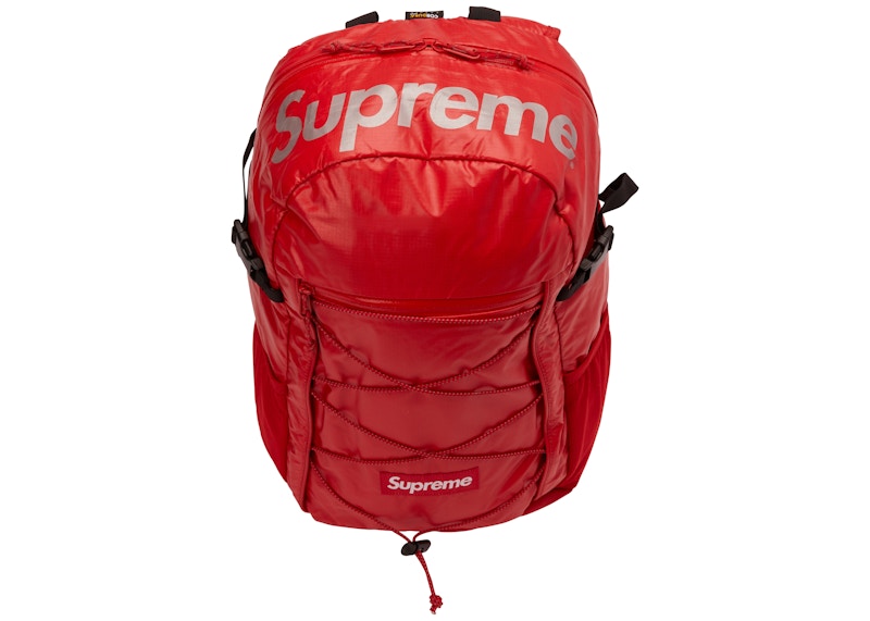 supreme backpack fw17 red