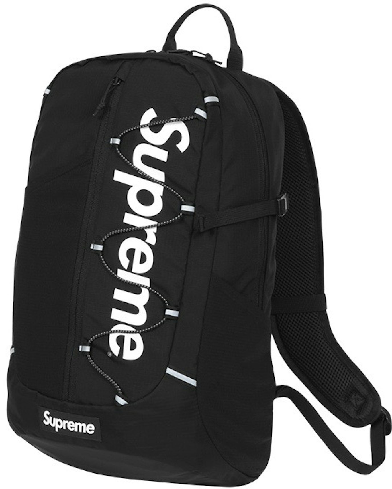 NWT Supreme Backpack Black SS21  Black backpack, Supreme backpack