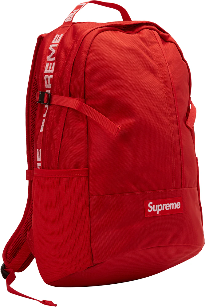 Supreme Red Backpacks for Men