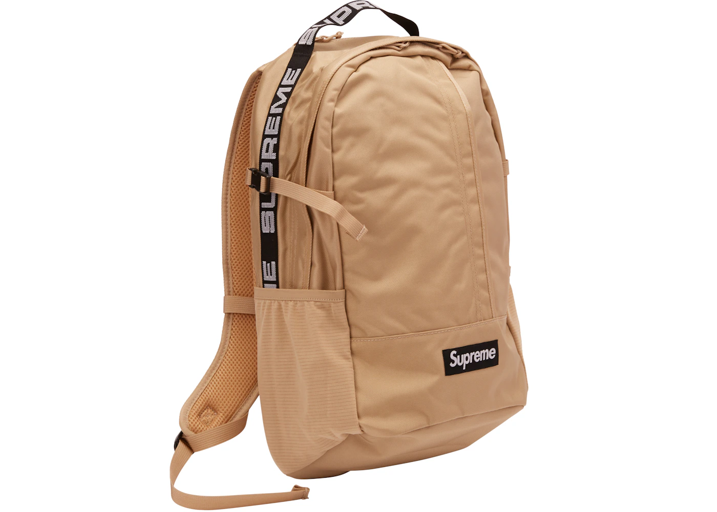 Supreme (SS18) Backpack Tan SS18 US - Main Image