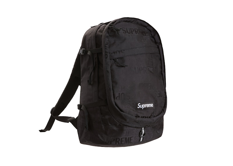 Supreme backpack hotsell red ss19