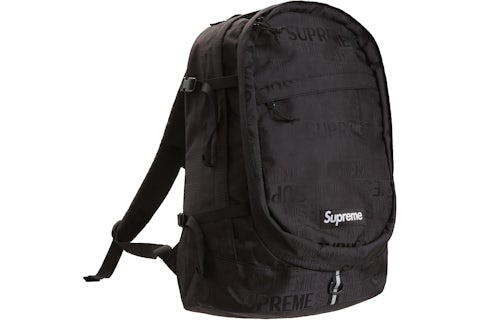Supreme Backpack (SS19) Black Men's SS19 US - Main Image