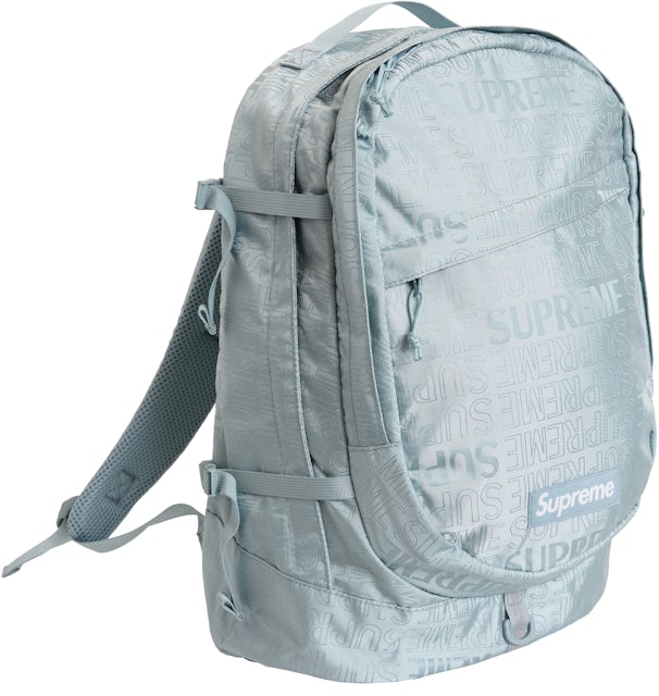 Supreme Logo Travel Backpack w/ Tags - Blue Backpacks, Bags - WSPME20194